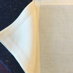 Set of 6 Ralph Lauren linen placemats + napkins